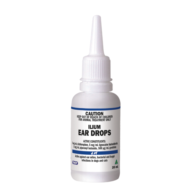 Troy Ilium Ear Drops 20ml