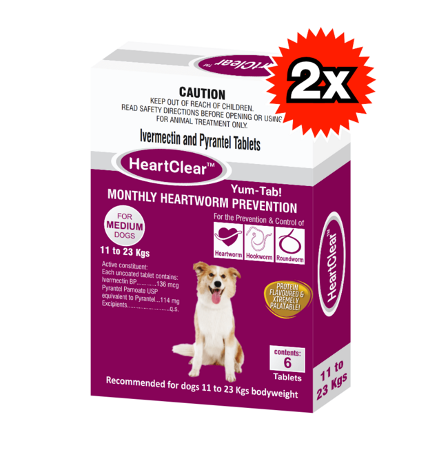HeartClear for Dogs (Heartgard Plus for Dogs)