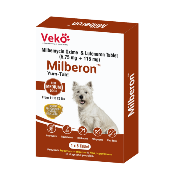 Milberon for Dogs (Generic Sentinel Flavor Tabs)
