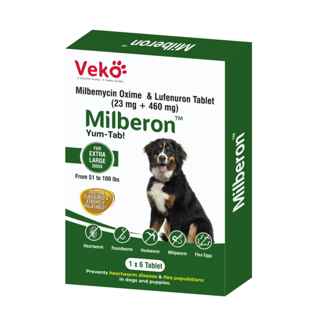 Milberon for Dogs (Generic Sentinel Flavor Tabs)