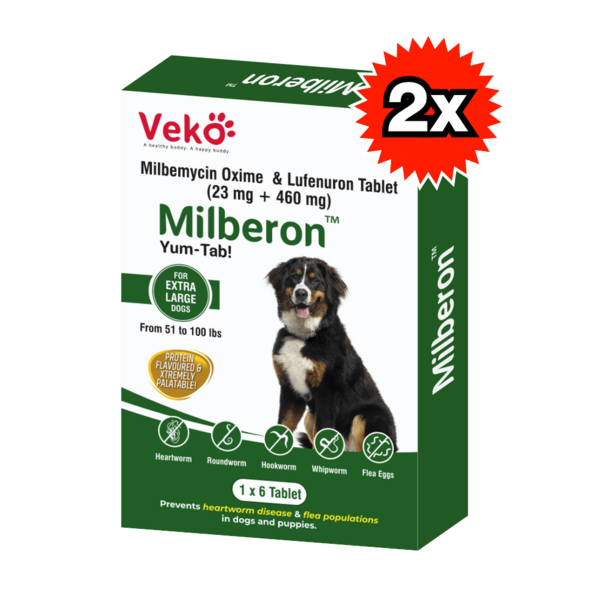 Milberon for Dogs (Generic Sentinel Flavor Tabs)